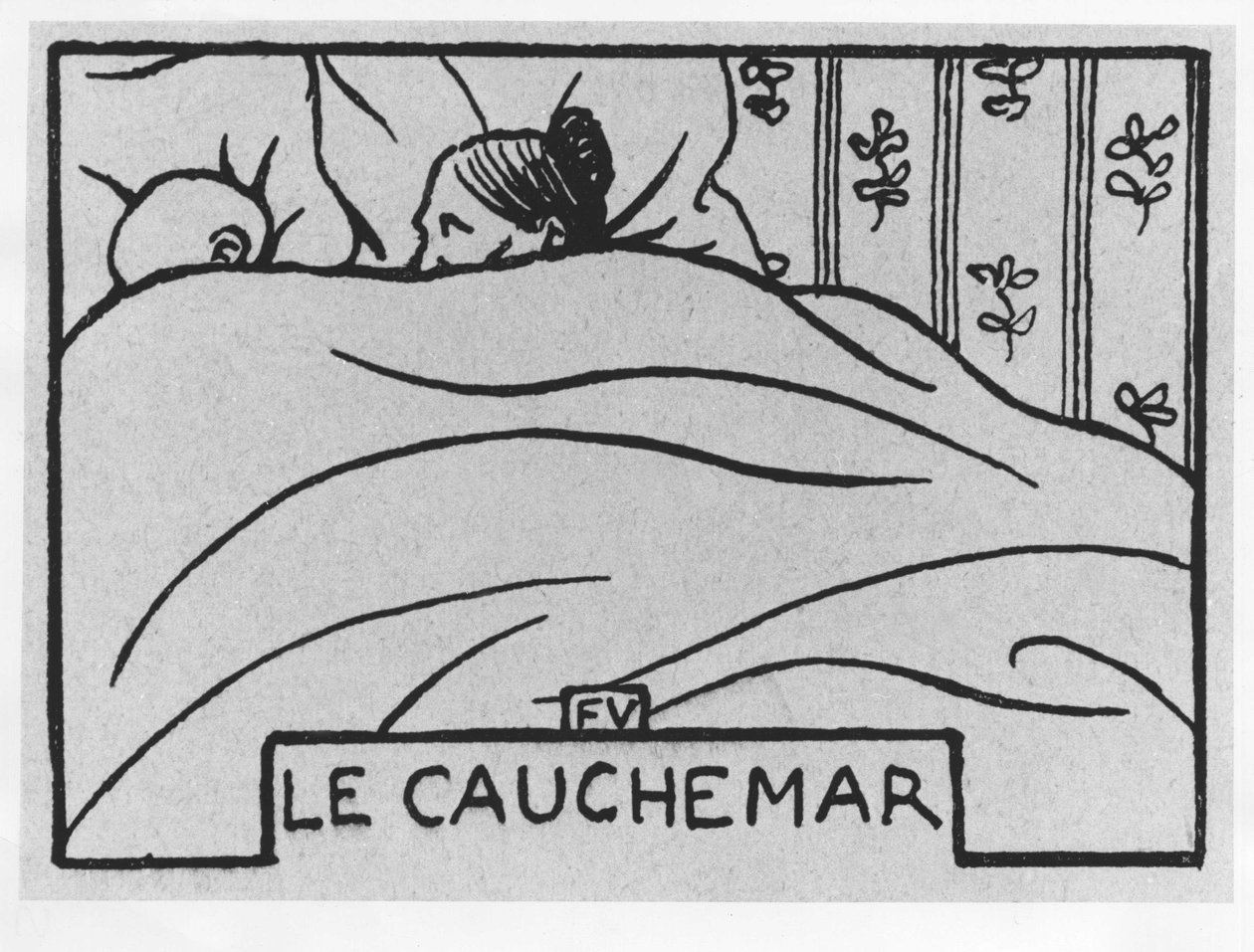 Havuç Kafası: Jules Renard tarafından yazılan “kabus”, ed. Flammarion (illüstrasyon) by Felix Edouard Vallotton