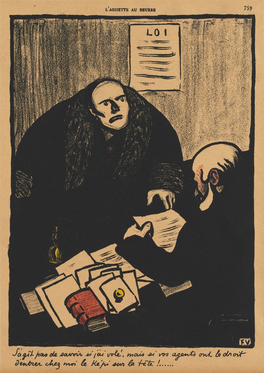 Suçlar ve Cezalar II, 759: Asıl soru... , 1873. by Felix Edouard Vallotton