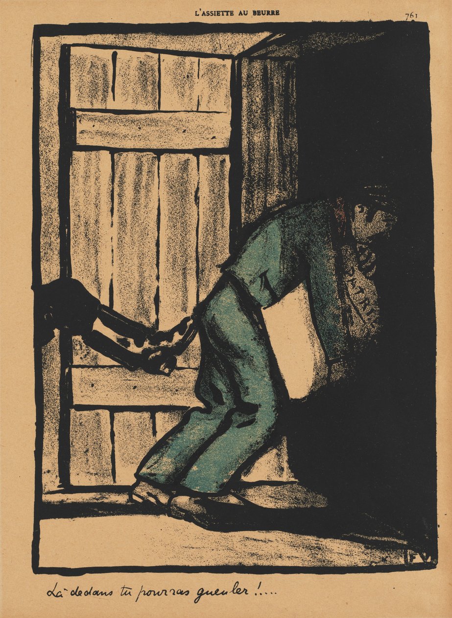 Suçlar ve Cezalar IV, 761: Bağırabilirsin, 1872. by Felix Edouard Vallotton