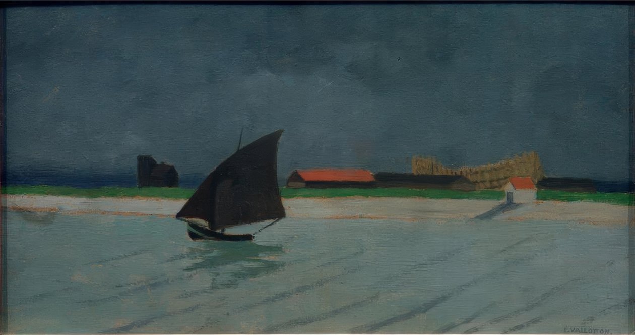 Seine Halici (deniz manzarası) by Felix Edouard Vallotton