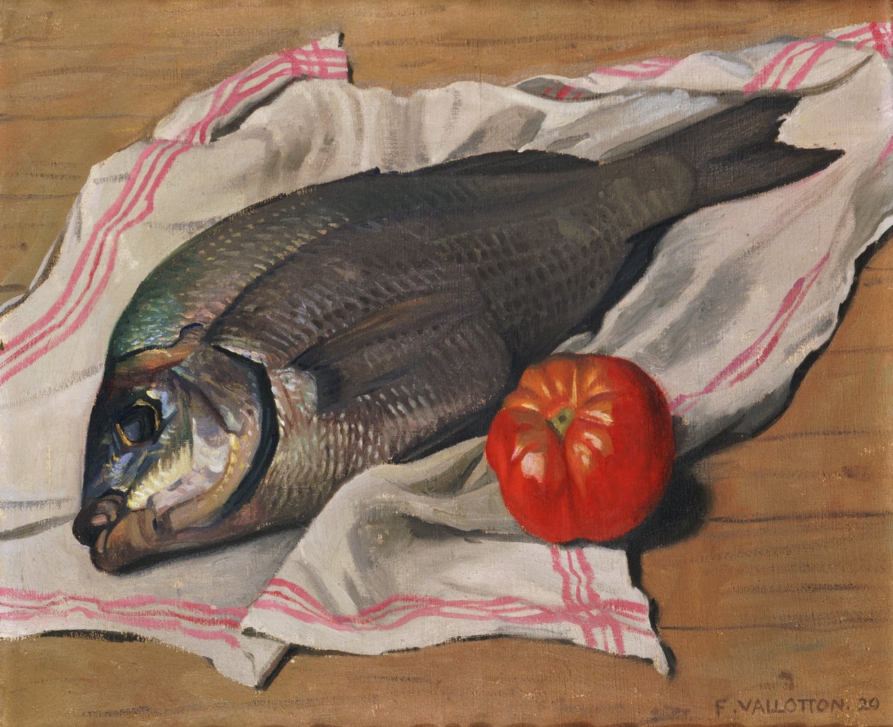 Dorade veya "John Dory", 1920 by Felix Edouard Vallotton