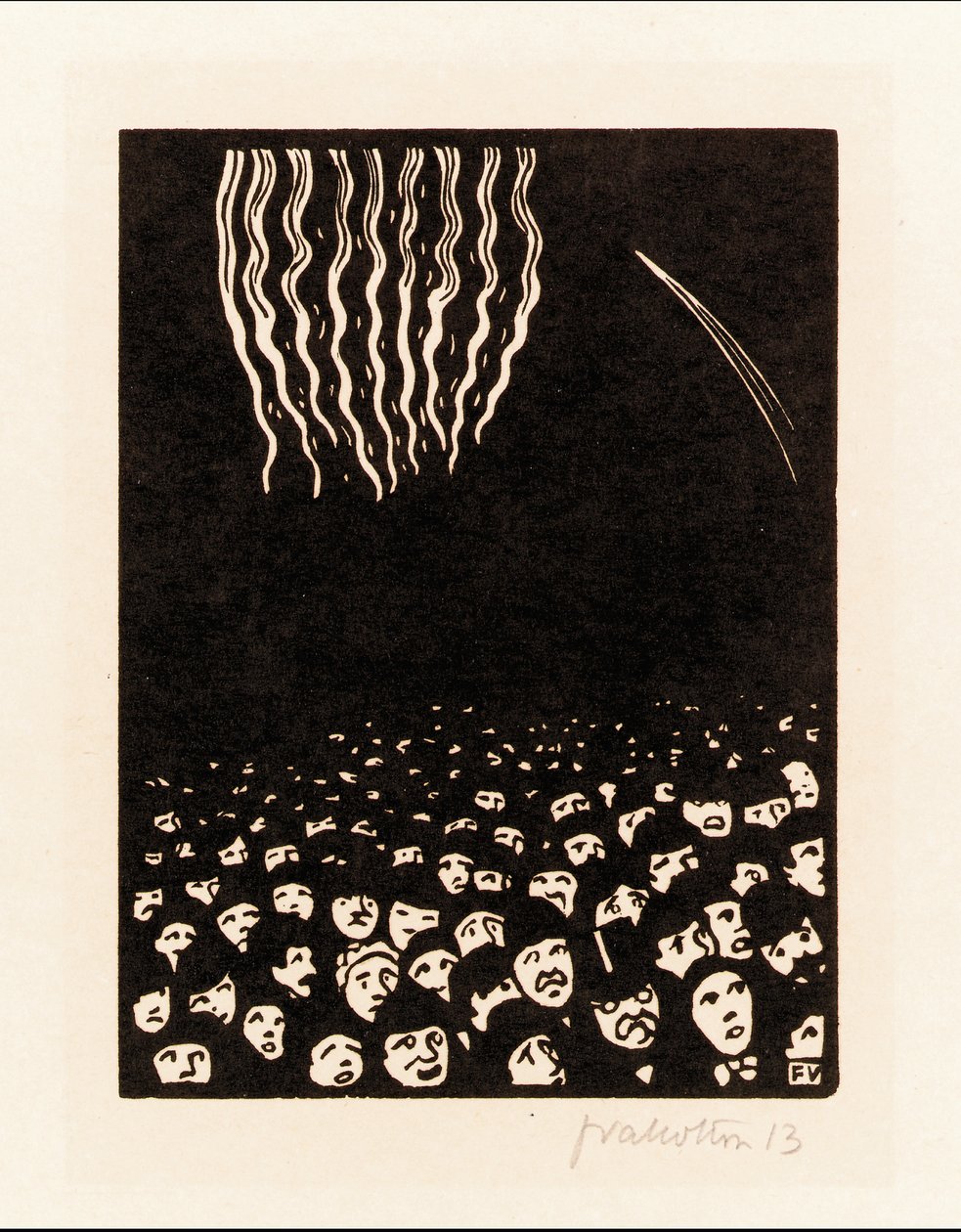 Havai fişek by Felix Edouard Vallotton