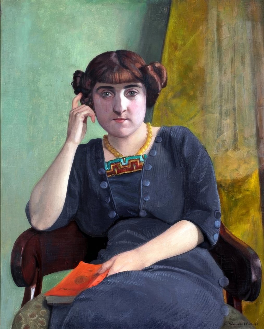 Félix Edouard Vallotton (28 Aralık 1865 - 29 Aralık 1925) İsviçreli bir ressamdı. by Felix Edouard Vallotton