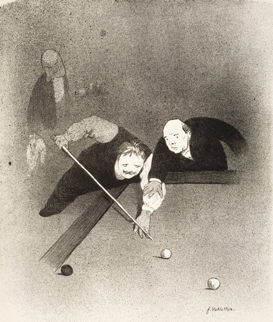LEscarmouche için: The Bores, 1898 by Felix Edouard Vallotton