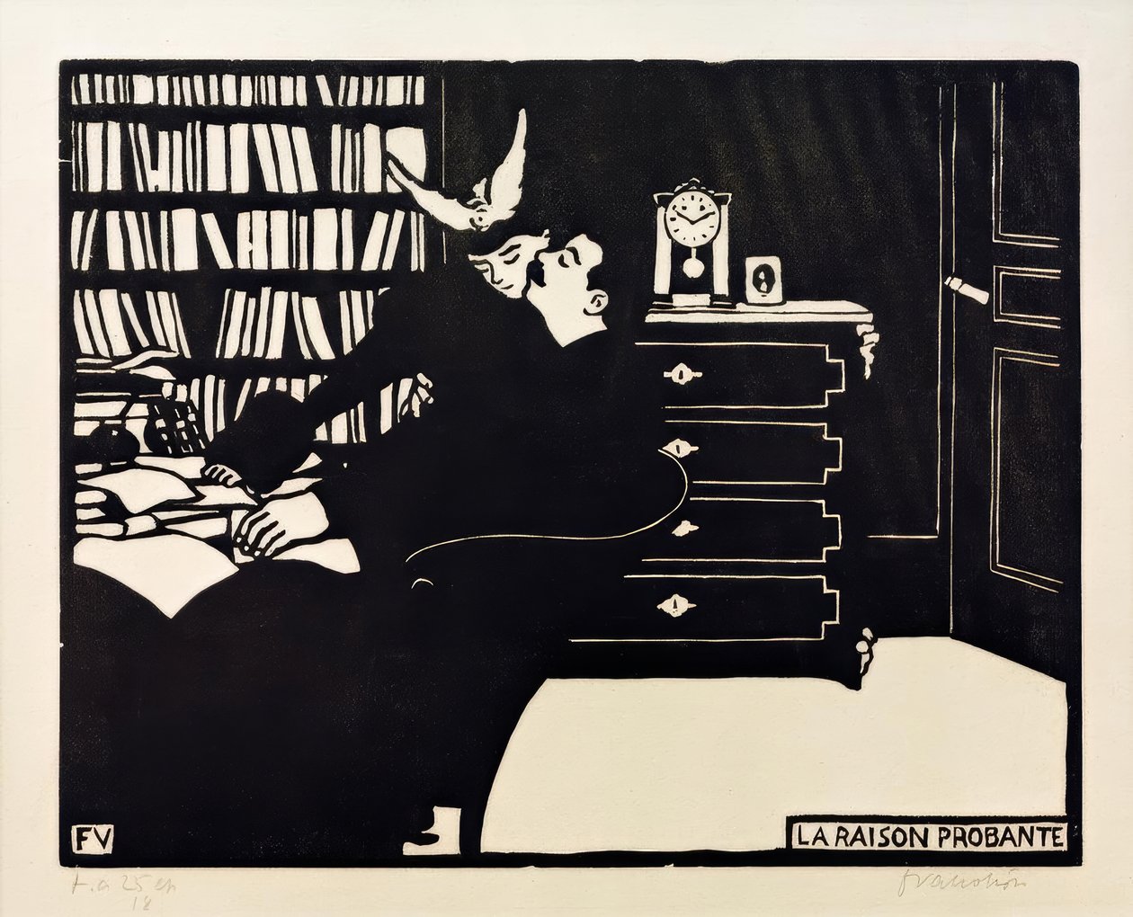 ikna edici sebep by Felix Edouard Vallotton