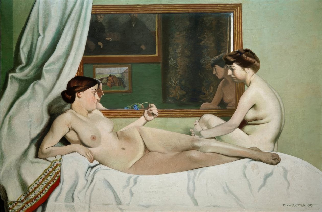 Modellerin geri kalanı by Felix Edouard Vallotton