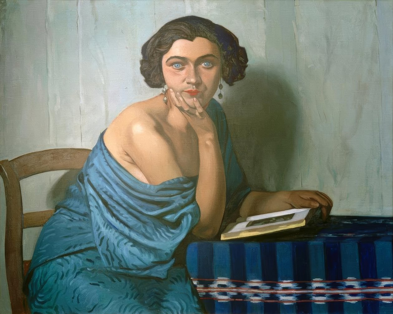 denizin dönüşü by Felix Edouard Vallotton