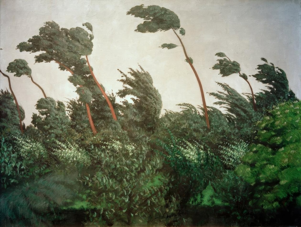 Rüzgâr by Felix Edouard Vallotton