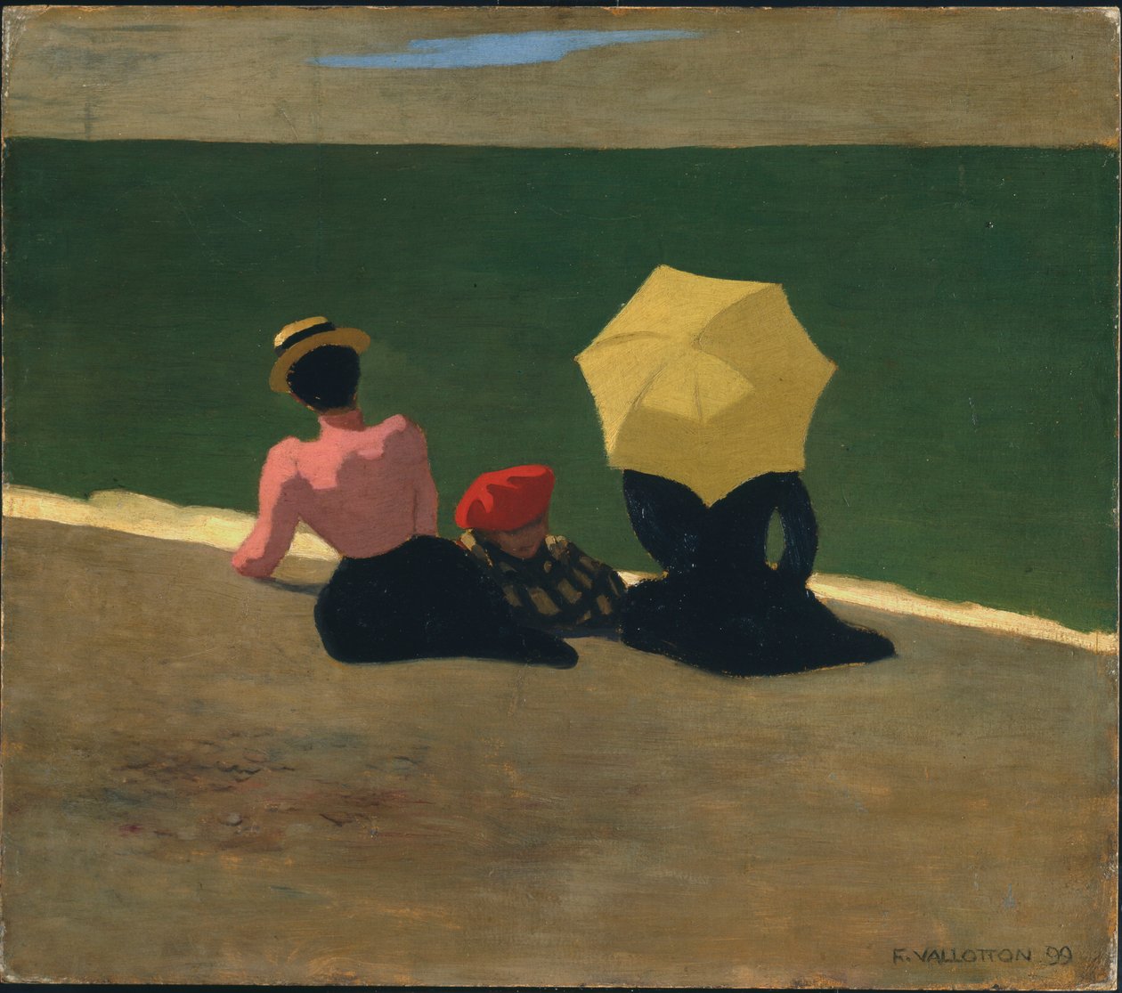 Sahilde, 1899 by Felix Edouard Vallotton