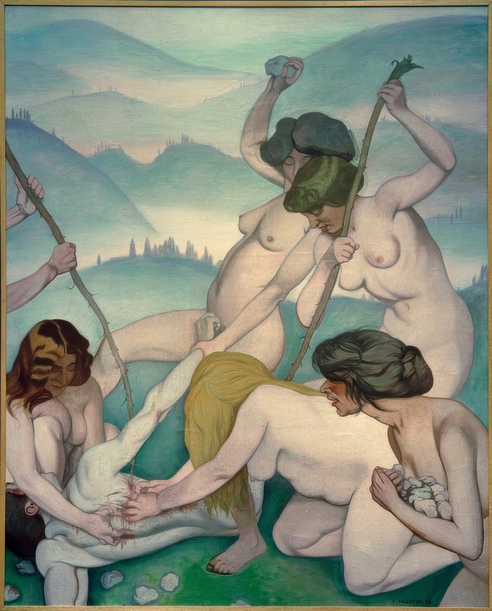 orpheus doğrandı by Felix Edouard Vallotton