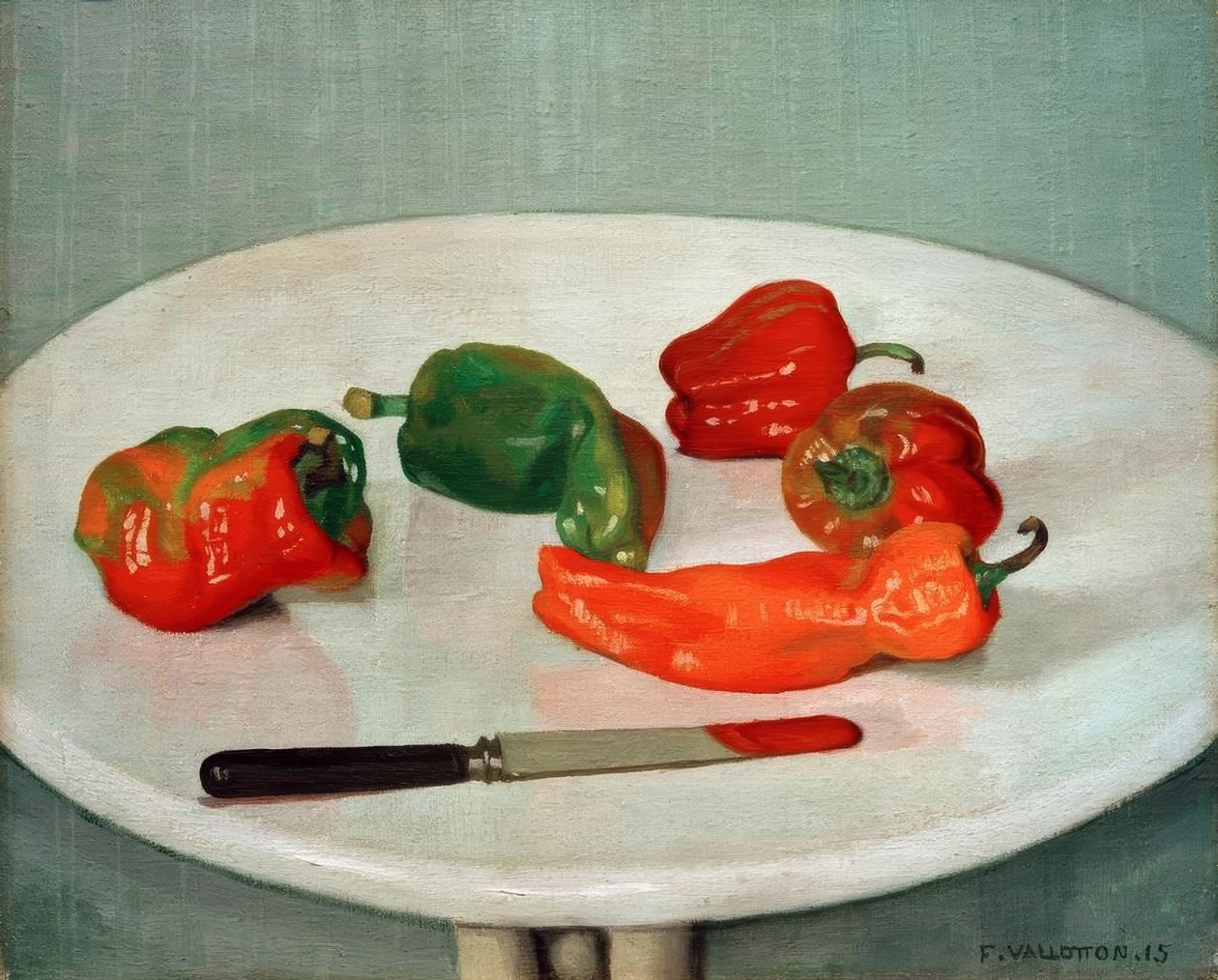 kırmızı biber by Felix Edouard Vallotton