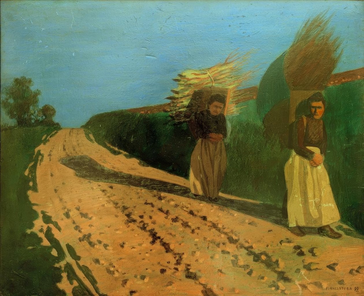 Paket taşıyıcıları by Felix Edouard Vallotton