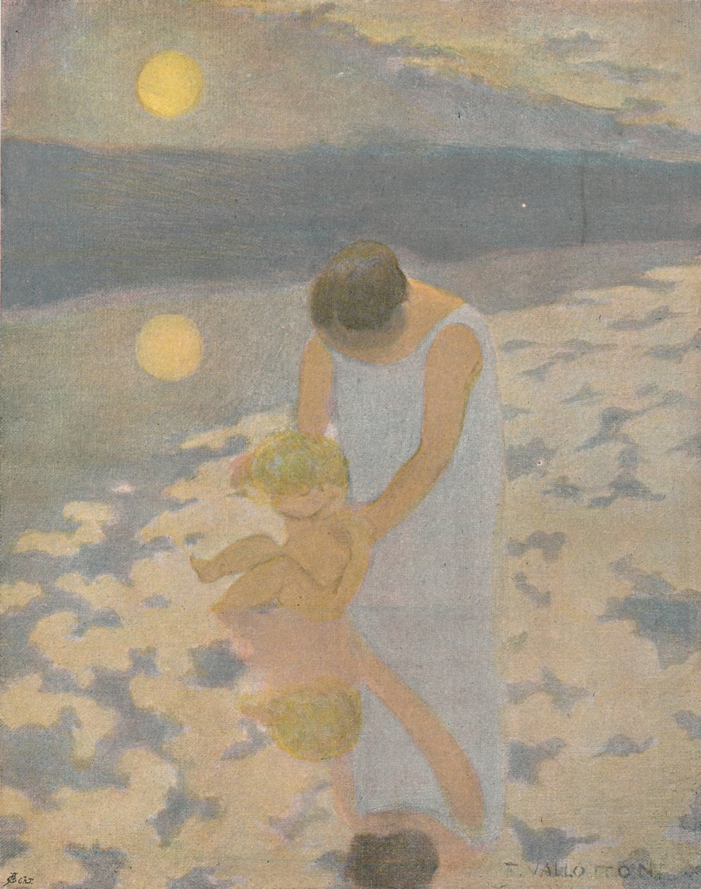 Yansımalar, c1897 by Felix Edouard Vallotton