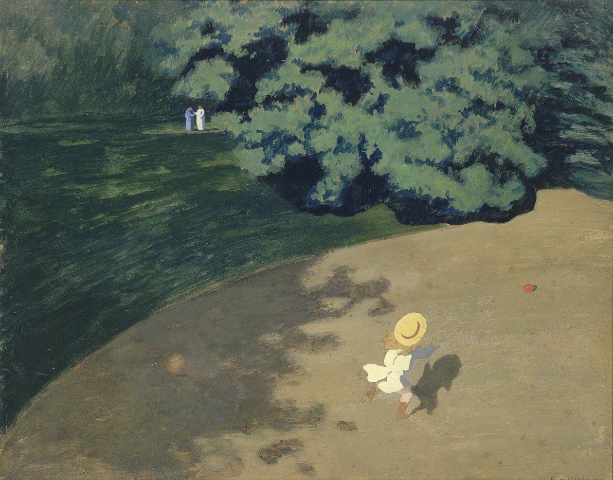 Top, 1899 by Felix Edouard Vallotton