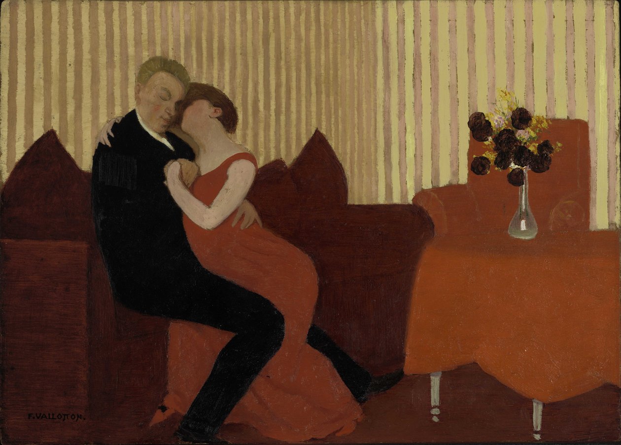 Yalan Yalan, 1897. by Felix Edouard Vallotton