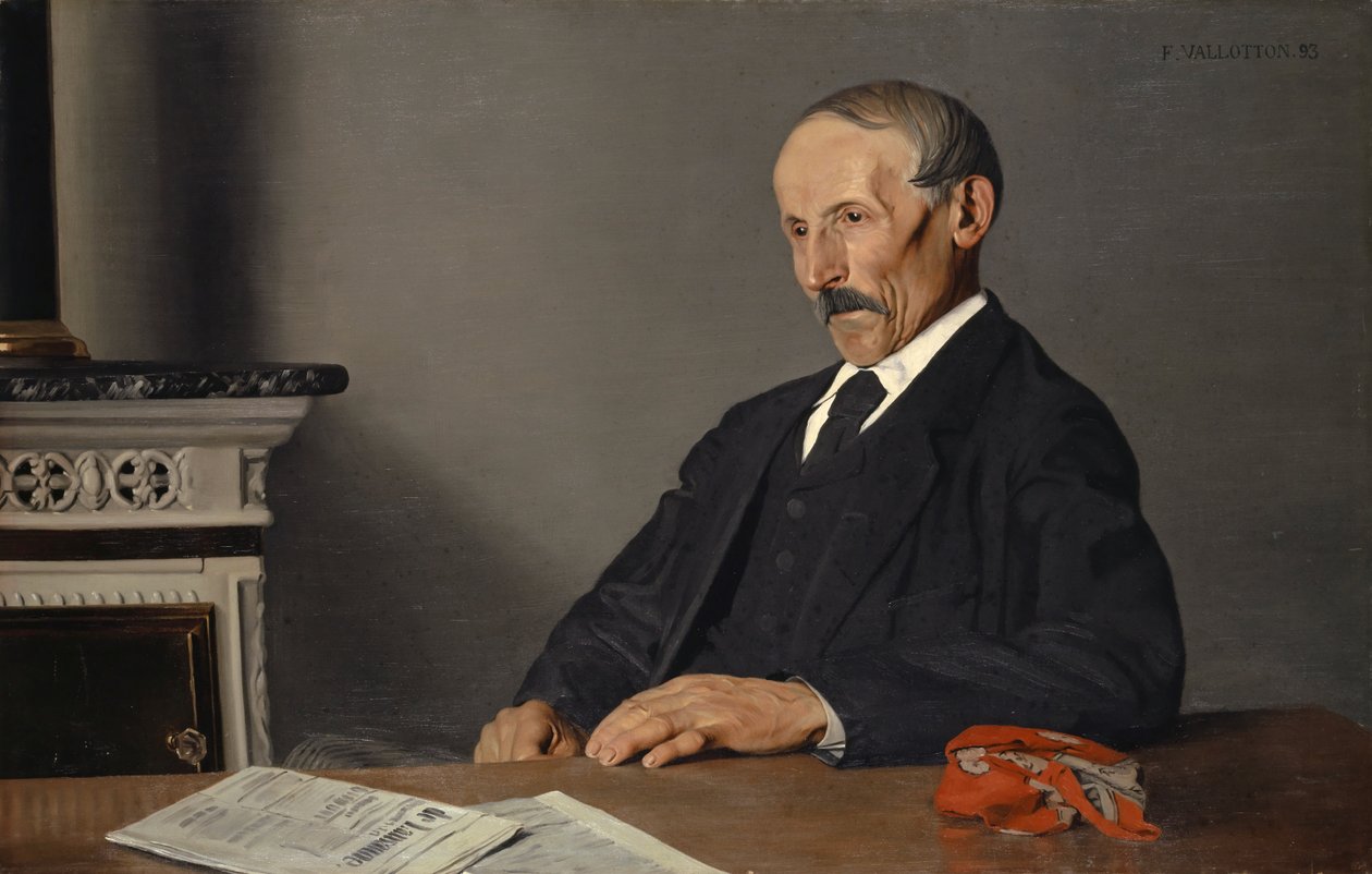 Eski Kapıcı, 1893. by Felix Edouard Vallotton