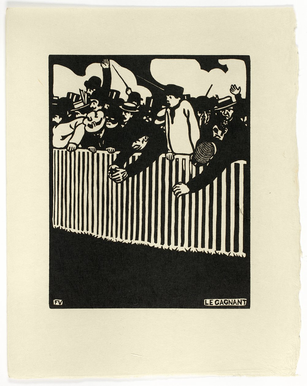 Kazanan by Felix Edouard Vallotton