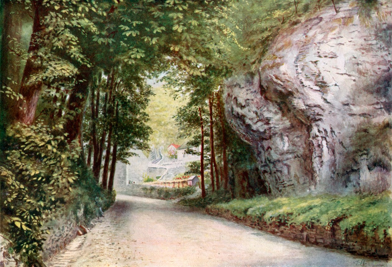 Stoney Middleton, Derbyshire, 1924-1926 by Felix Harrand