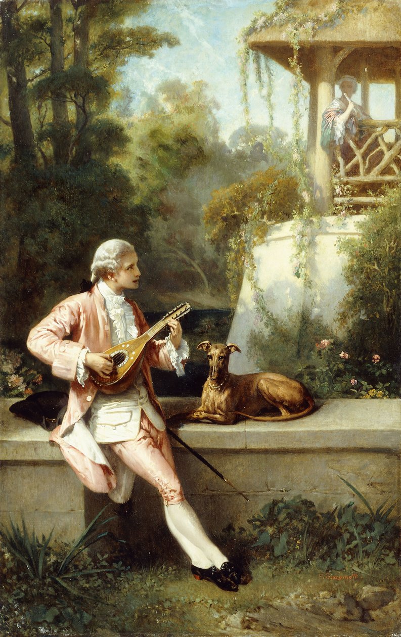 flört, by Felix Henri Giacomotti
