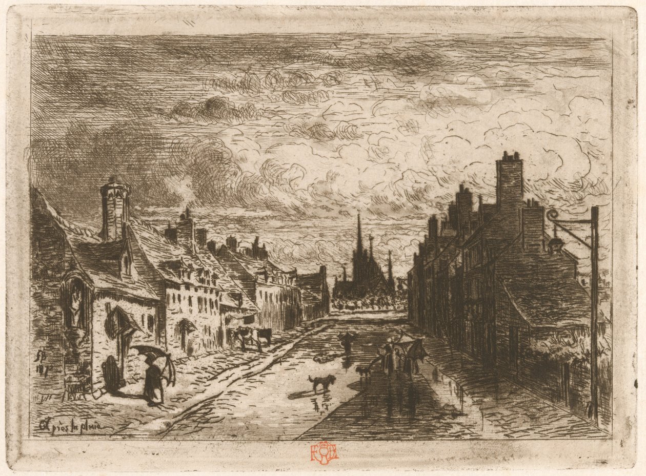 Après la pluie Yağmurdan Sonra, 1873 veya 1874, 1877