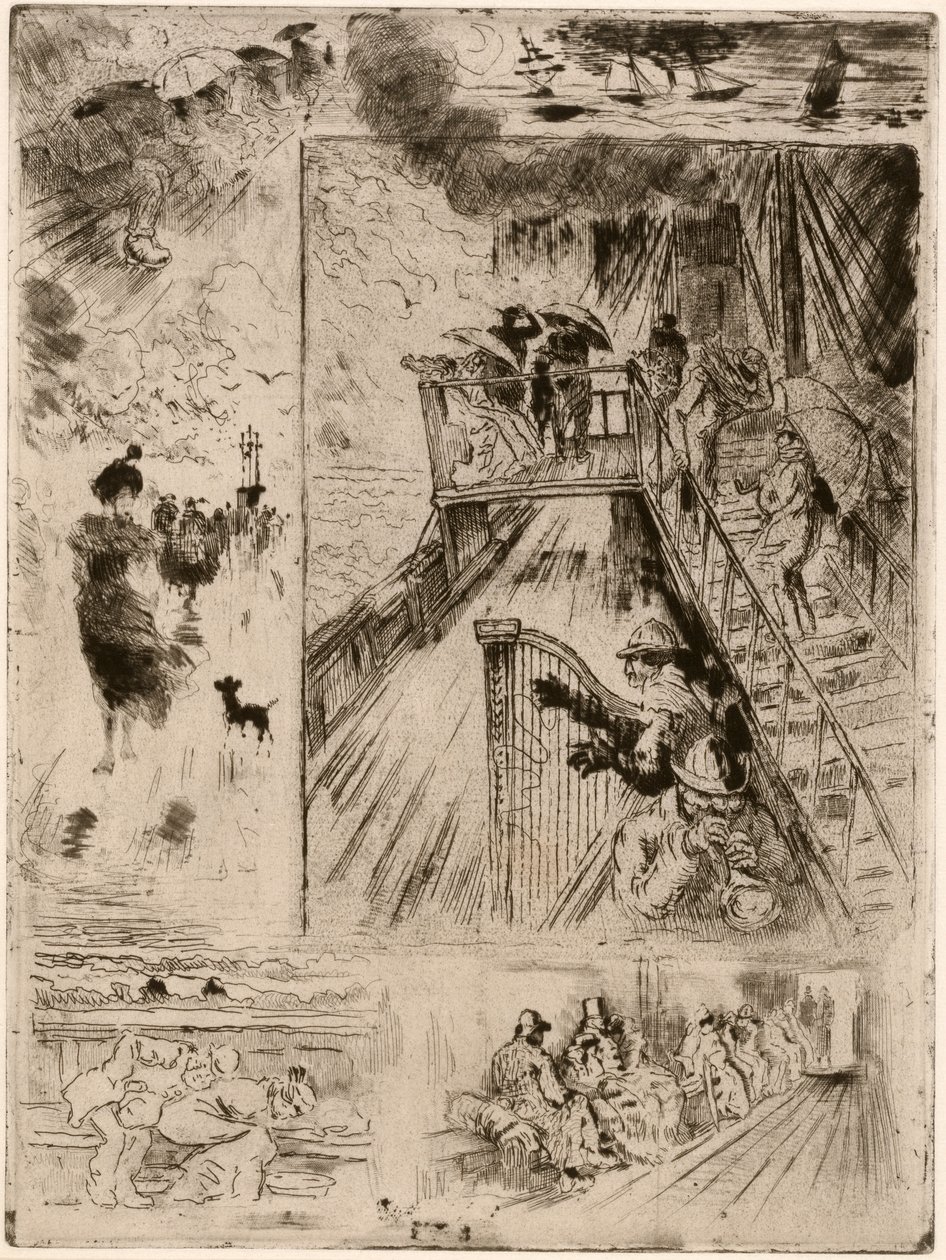 geçit by Felix Hilaire Buhot
