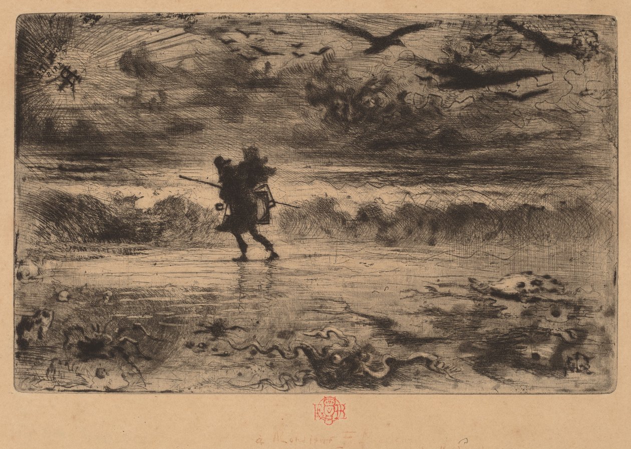 Deniz Ressamı by Felix Hilaire Buhot