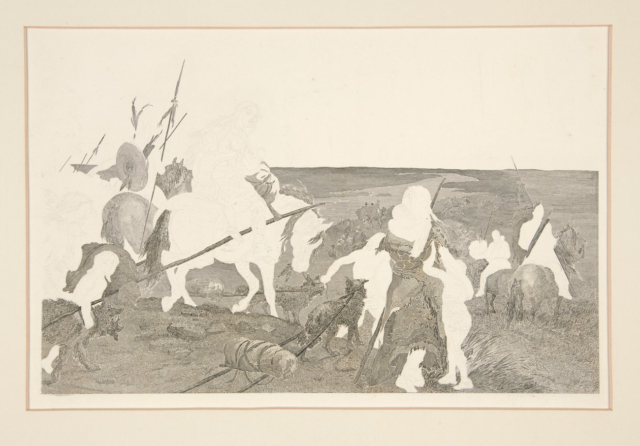 (Ovayı Geçmek) by Felix O. C. Darley