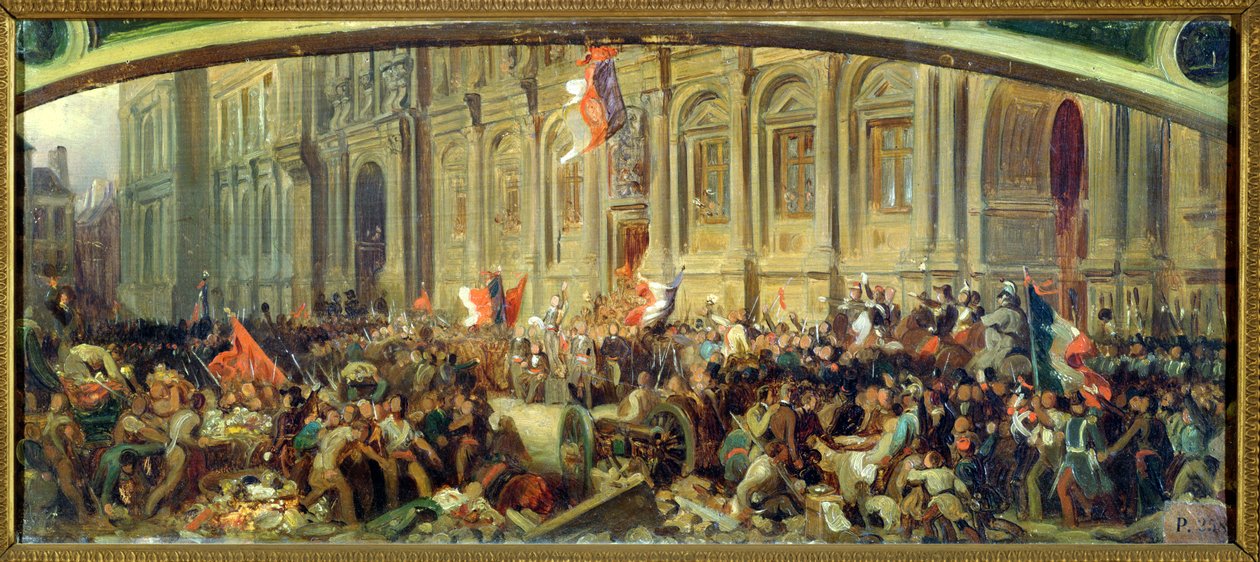 Alphonse de Lamartine (1790-1869) Hotel-de-Ville, Paris