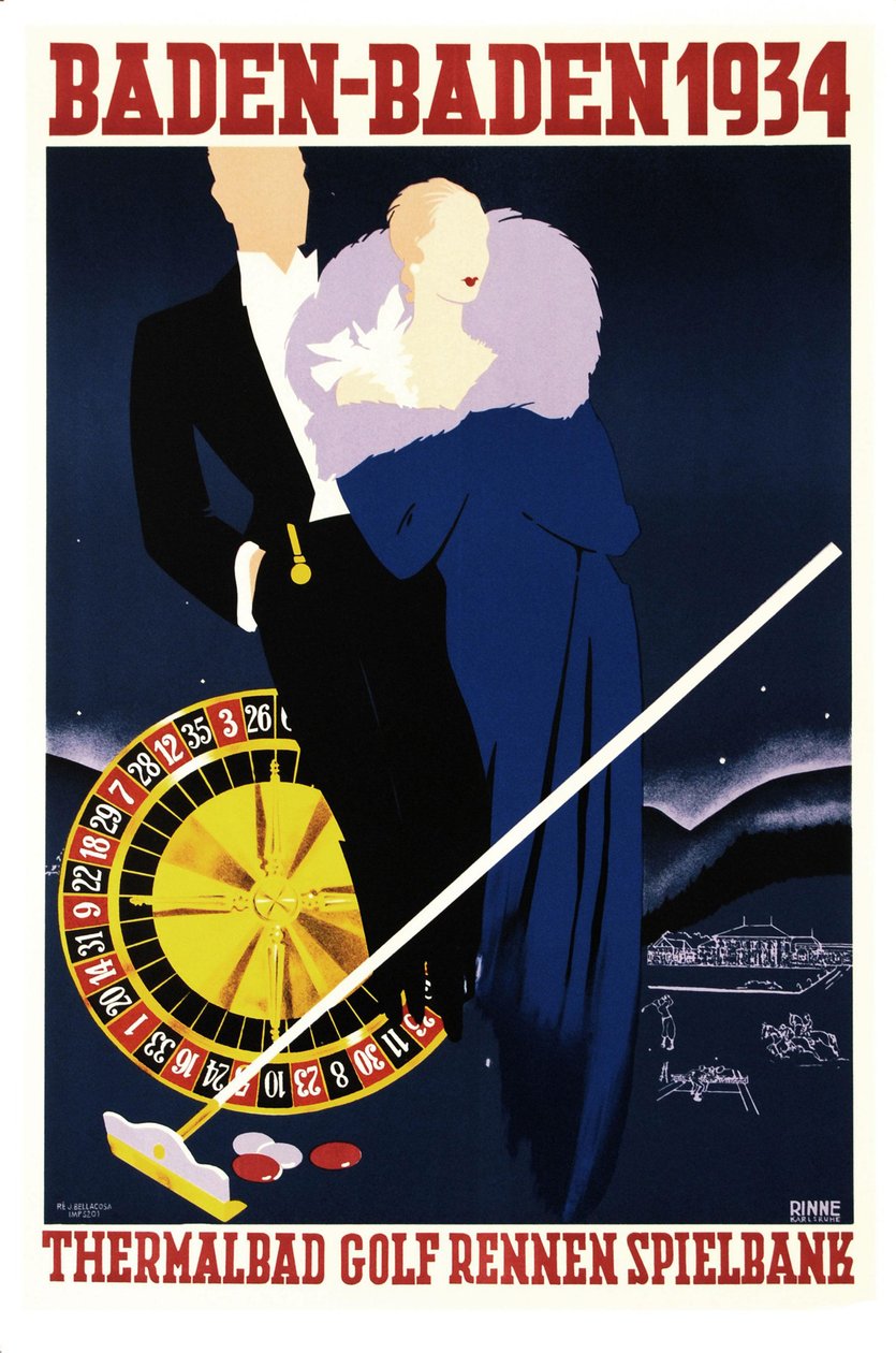 Baden Baden 1934, 1934. by Felix Rinne
