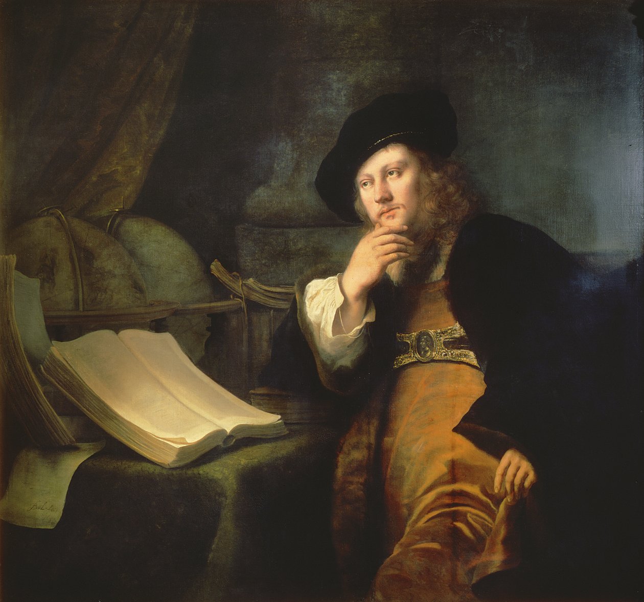 Bir Astronom, 1652 by Ferdinand Bol