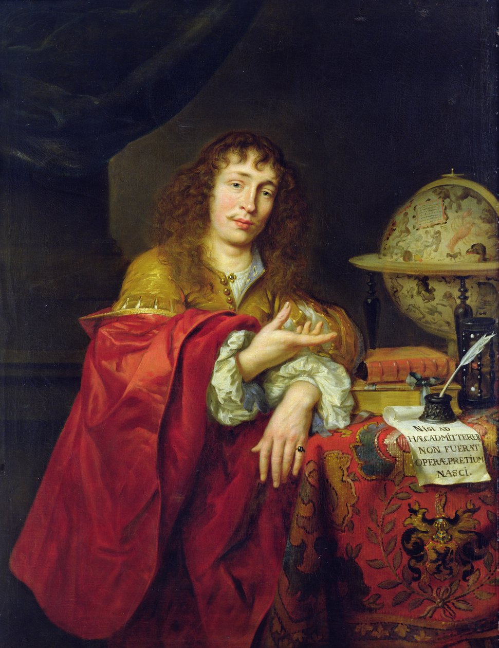 Kerckring Ailesinden Genç Bir Bilim Adamının Portresi by Ferdinand Bol