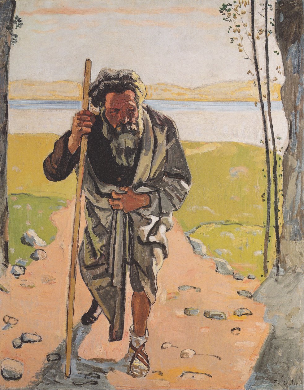 Ahasvern by Ferdinand Hodler