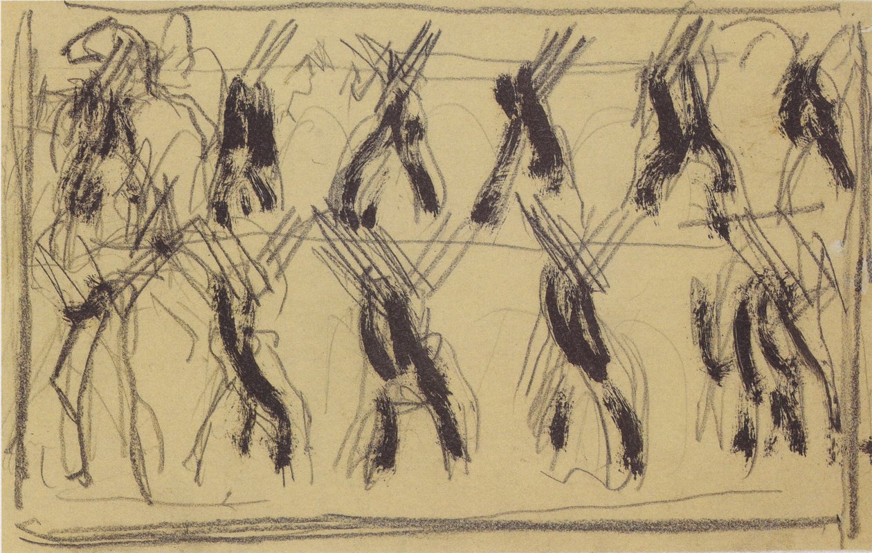 giden askerler by Ferdinand Hodler