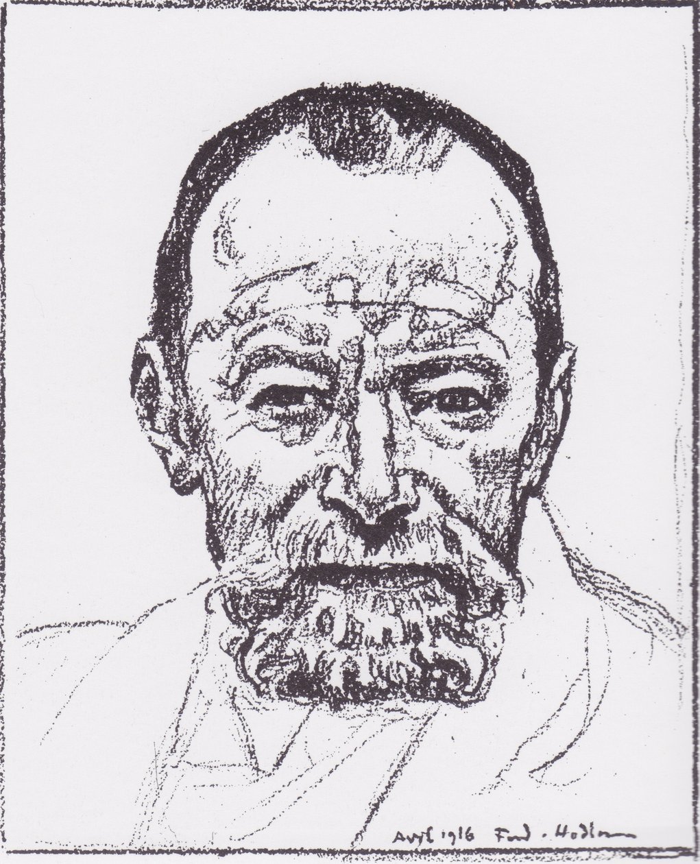 Otoportreler. by Ferdinand Hodler
