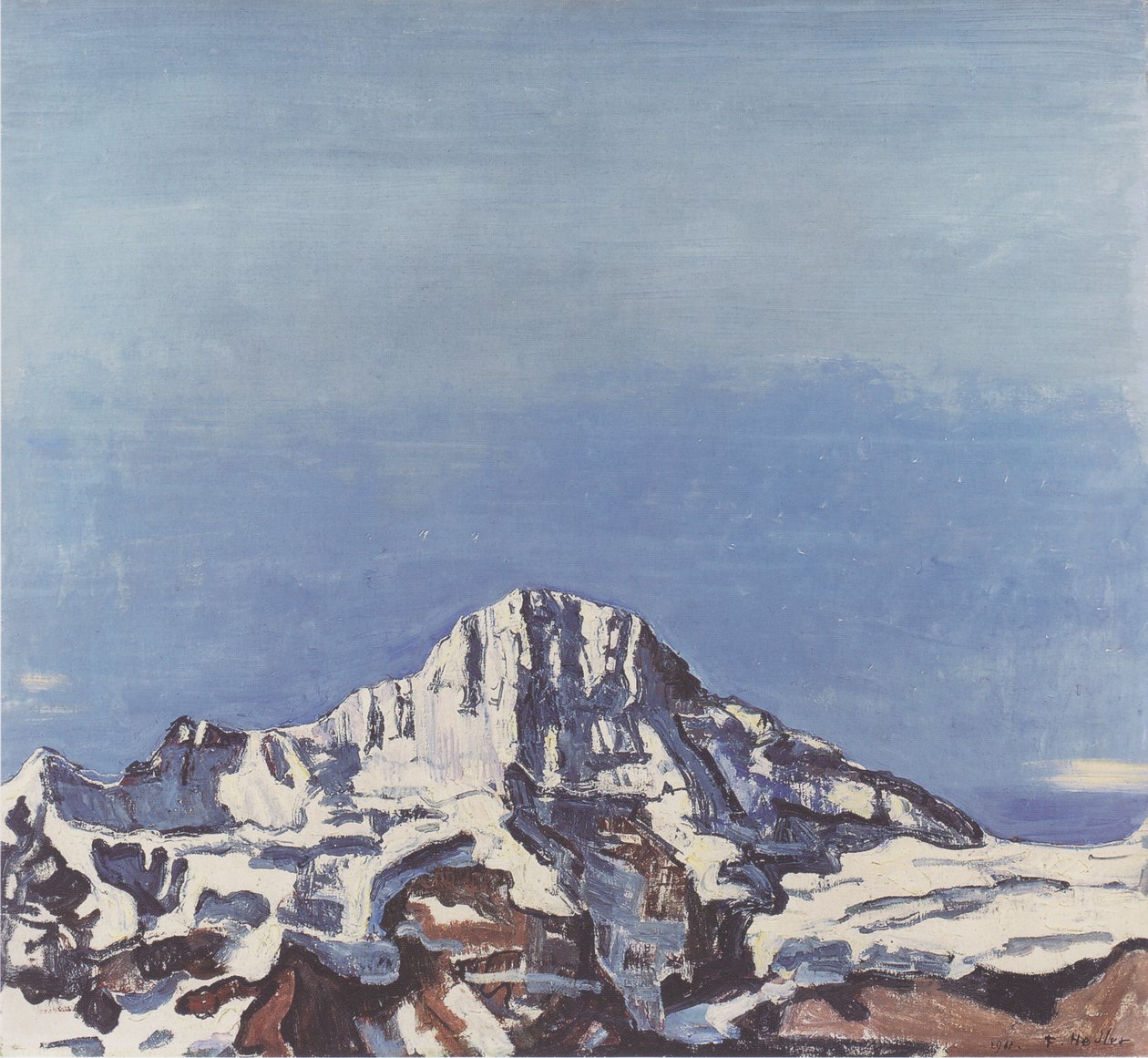 Breithorn by Ferdinand Hodler
