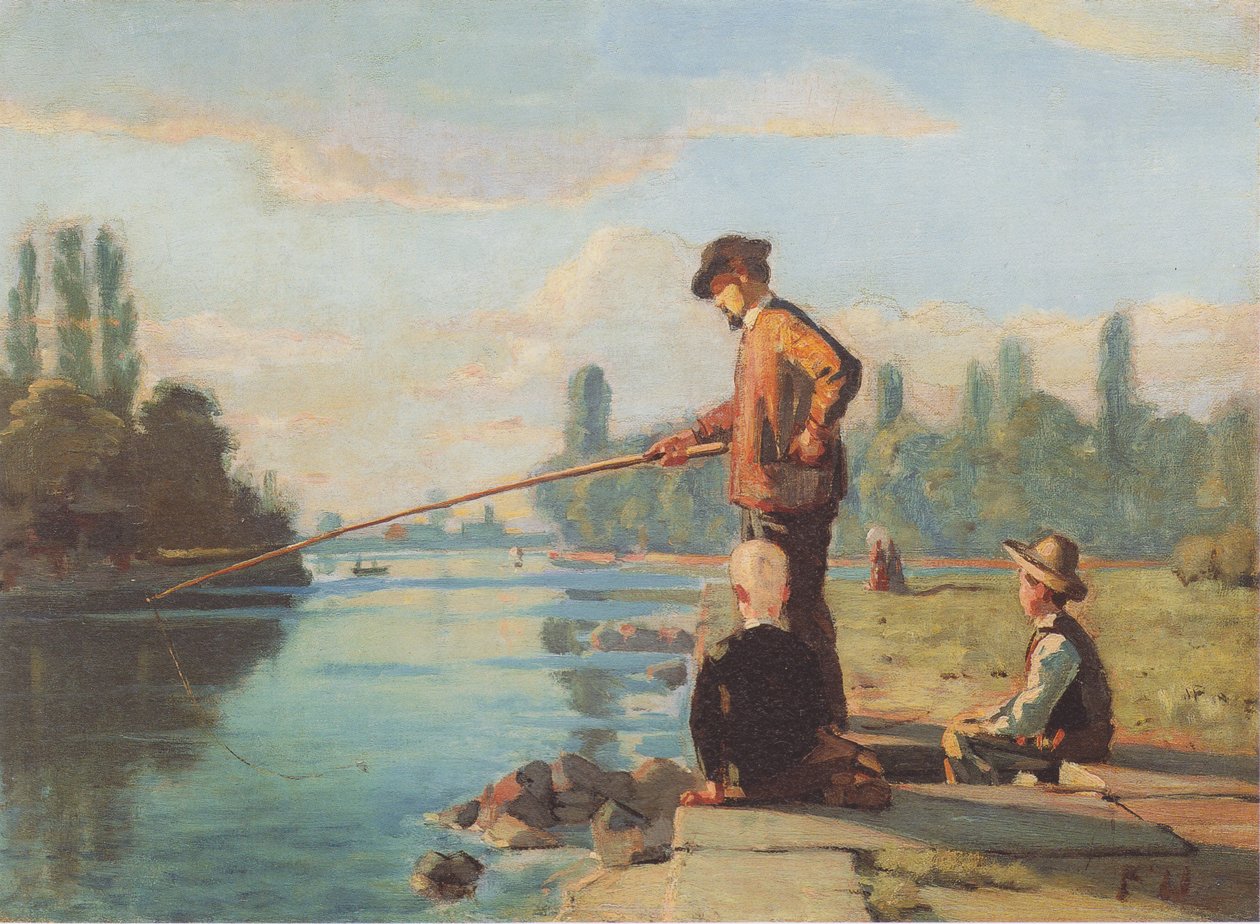 Balıkçı by Ferdinand Hodler