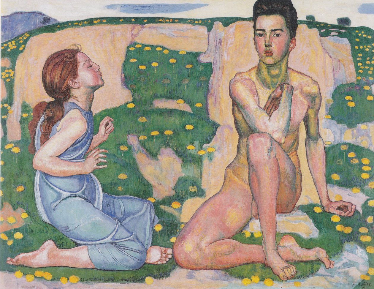 İlkbahar by Ferdinand Hodler