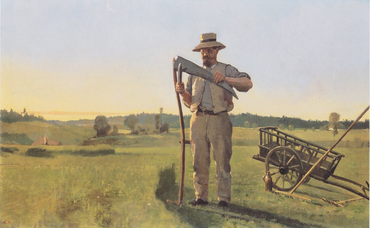 biçme makinesi by Ferdinand Hodler