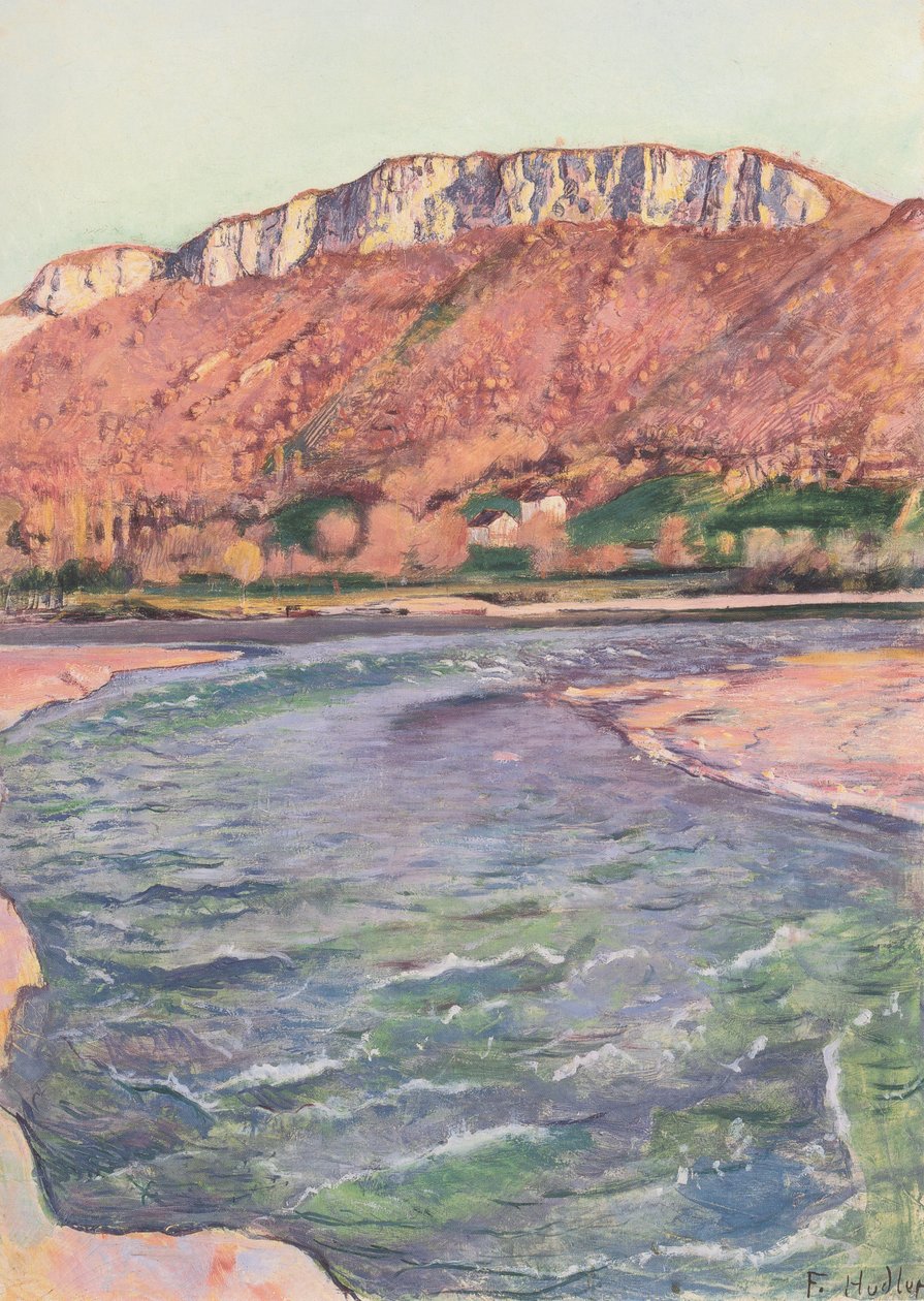 Sonbaharda Salève by Ferdinand Hodler