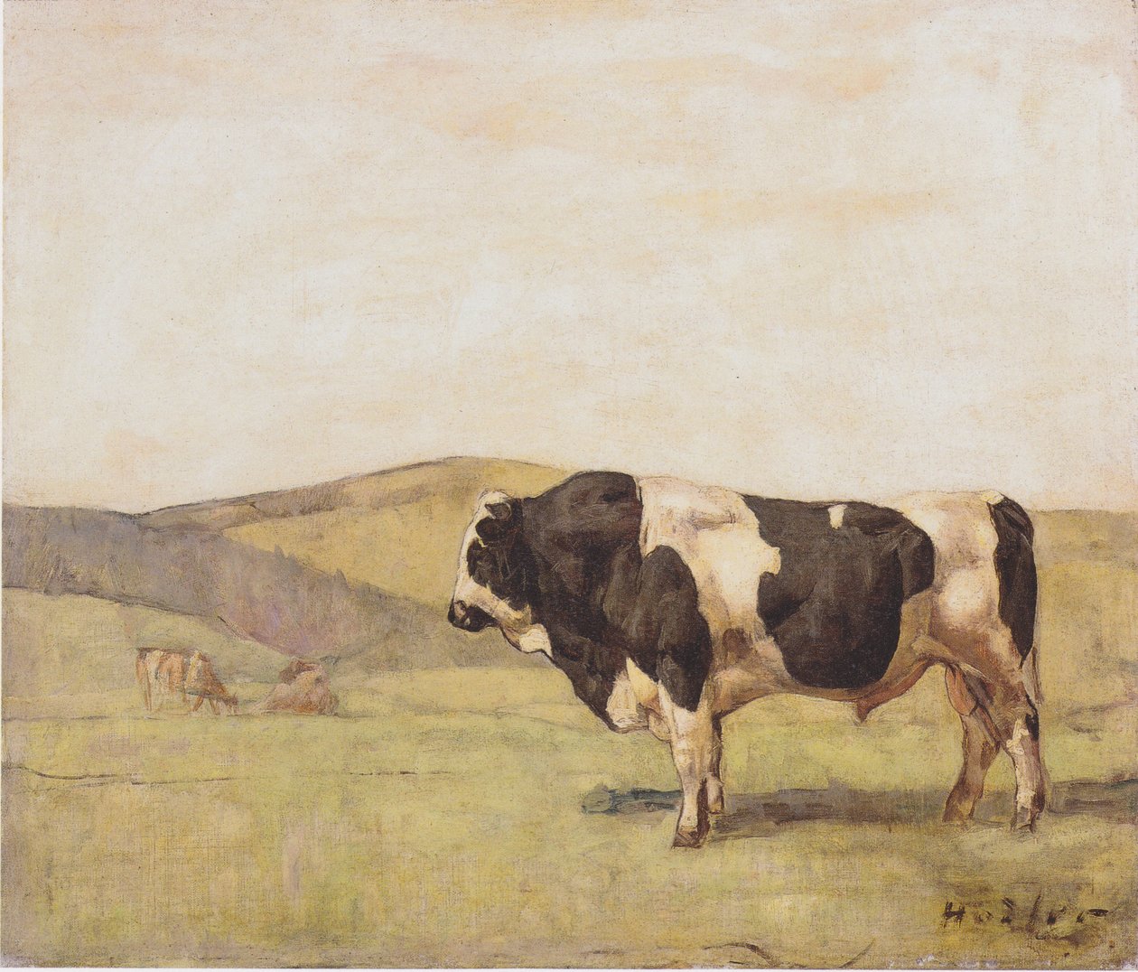 Boğa by Ferdinand Hodler