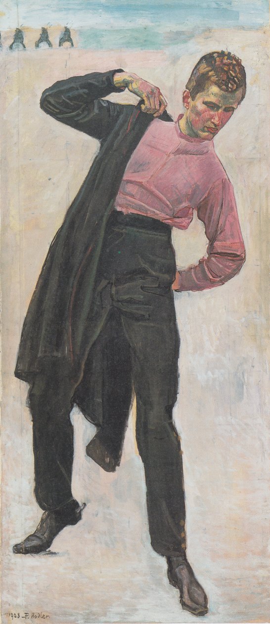 Jenenser Öğrencisi by Ferdinand Hodler