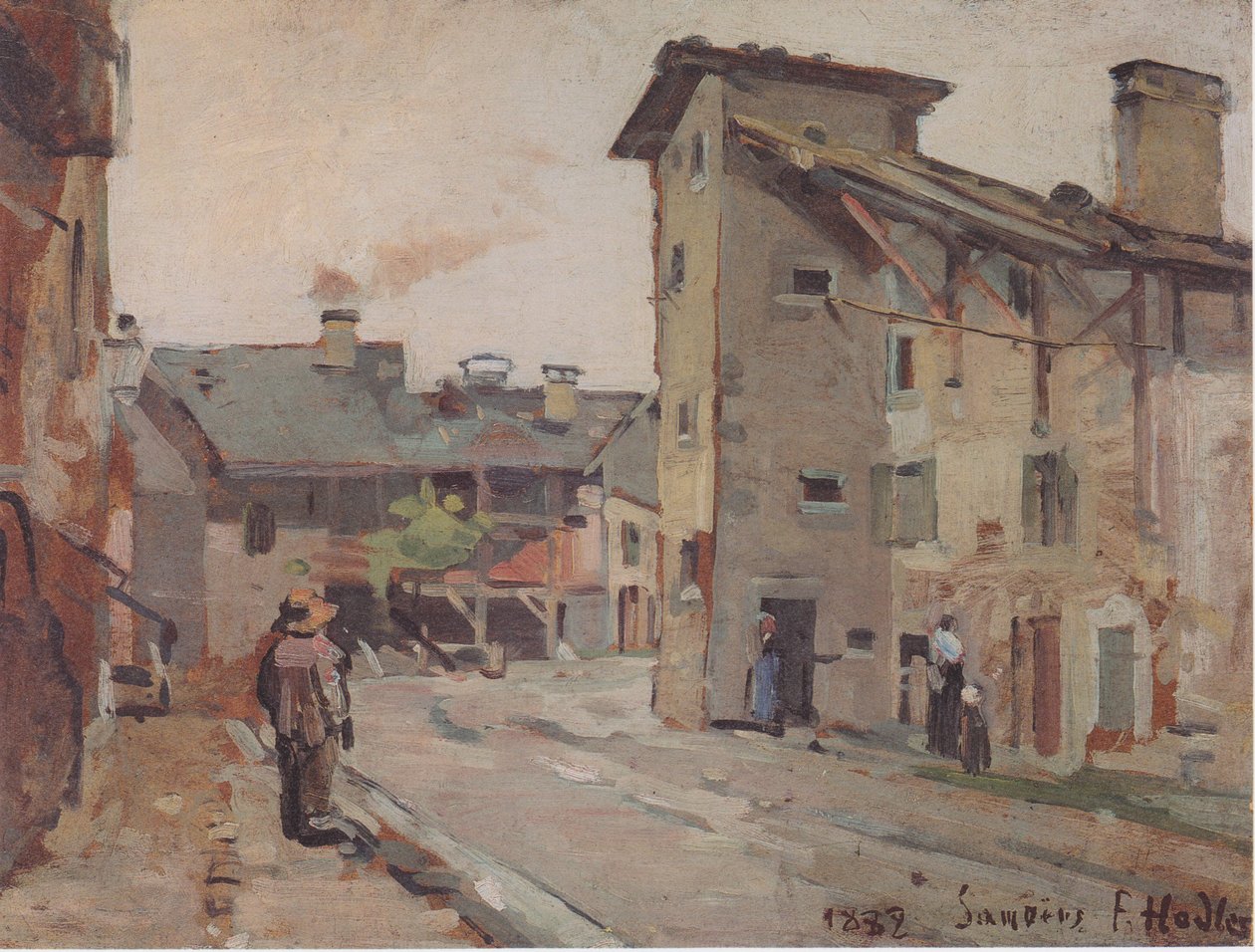 Samoën by Ferdinand Hodler