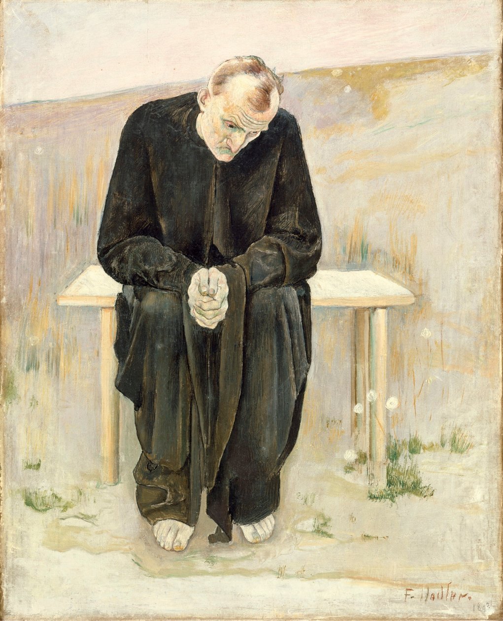 Hayal kırıklığına uğramış by Ferdinand Hodler