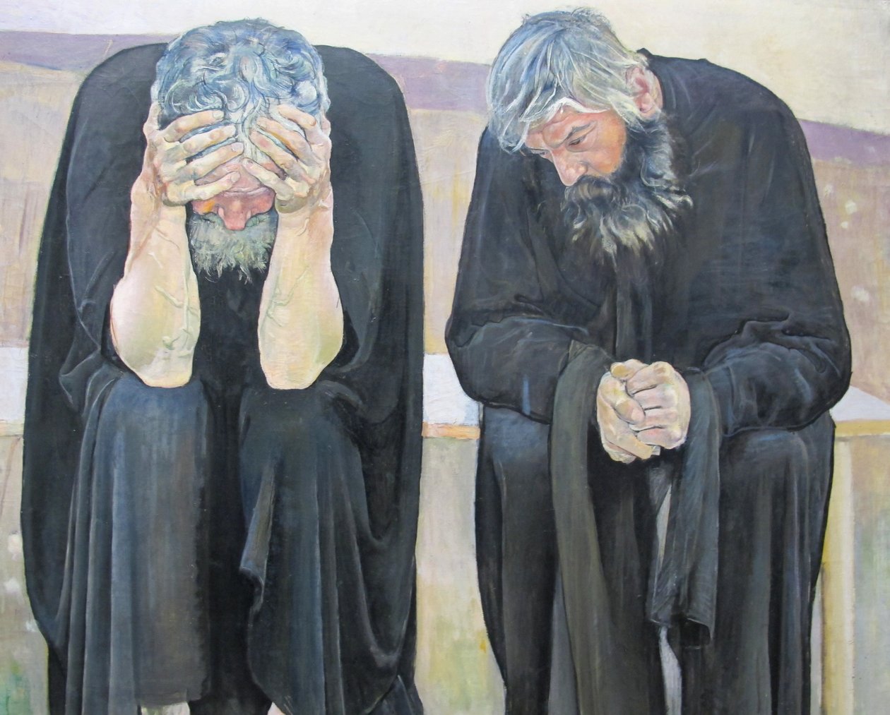 hayal kırıklığına uğramış ruhlar by Ferdinand Hodler
