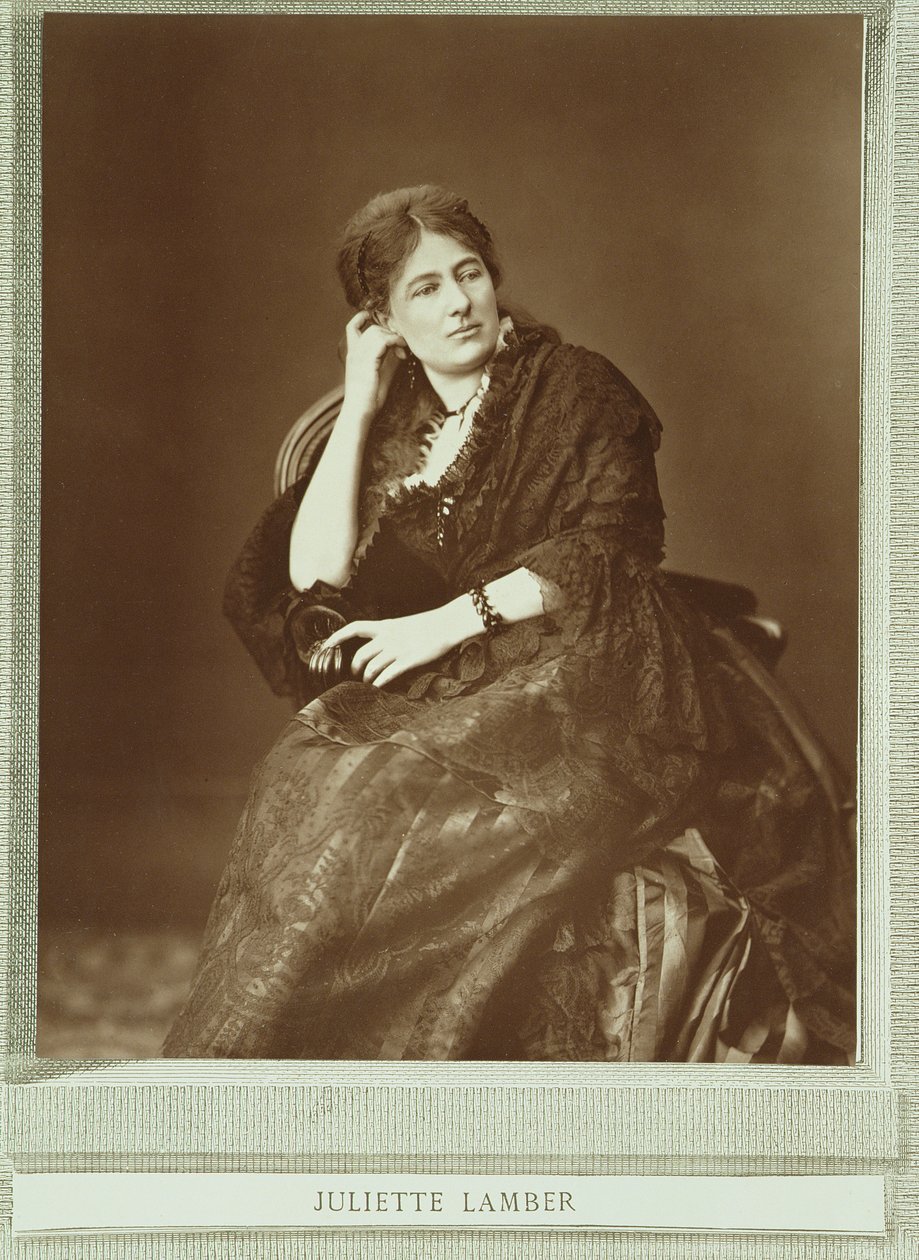 Juliette Adam, nee Lamber (1836-1936), 