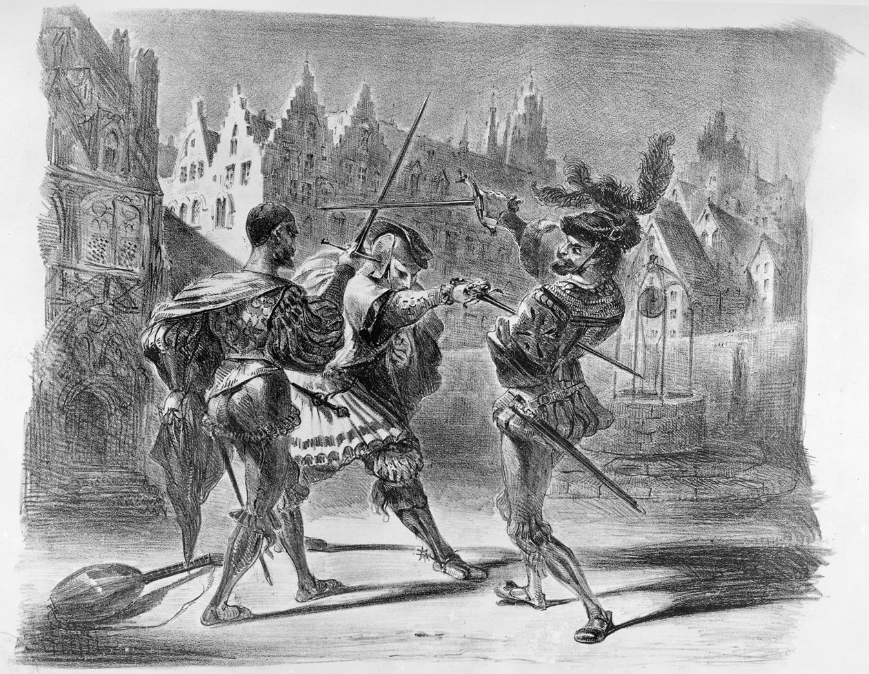 Faust ve Valentine arasındaki düello, Goethe