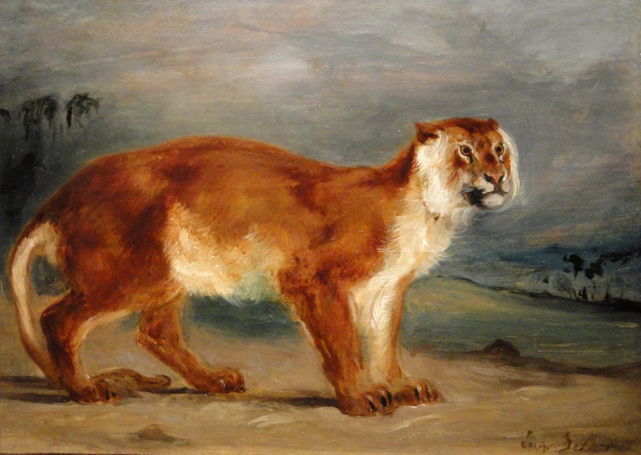 Ny Carlsberg Glyptotek by Ferdinand Victor Eugene Delacroix