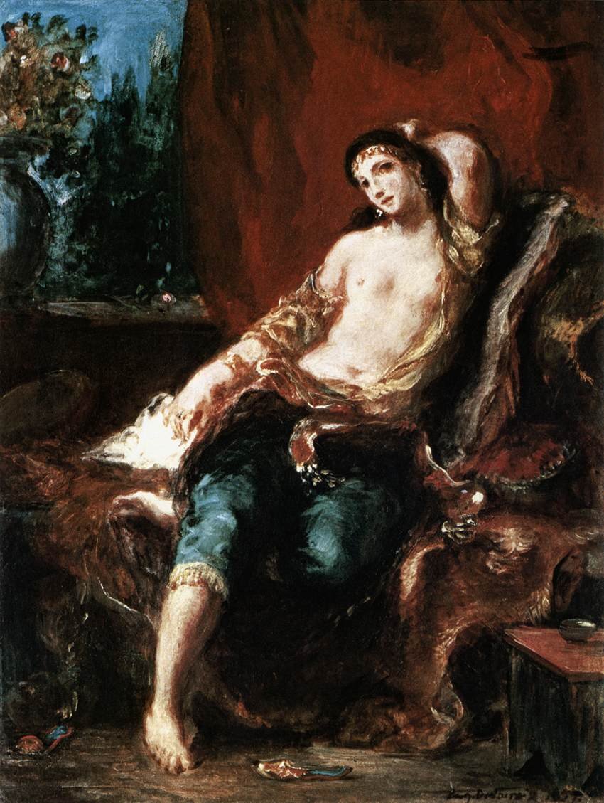 odalı by Ferdinand Victor Eugene Delacroix