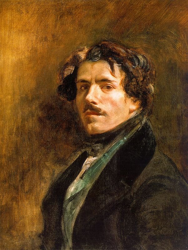 otoportre by Ferdinand Victor Eugene Delacroix