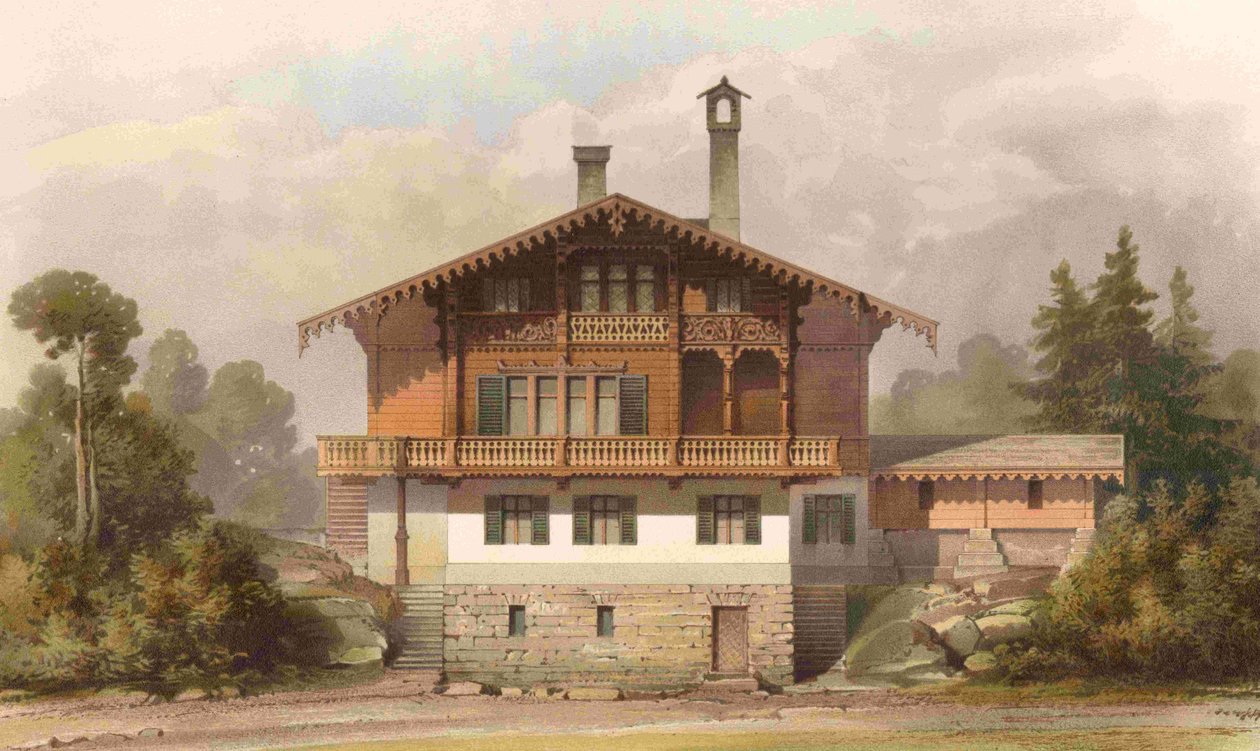 Berlin, Klein Glienicke, Schweizerhaus 1 by Ferdinand von Arnim